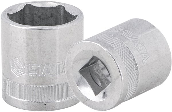 Soquete sextavado com encaixe de 3/8" x 19mm ST12314SC SATA