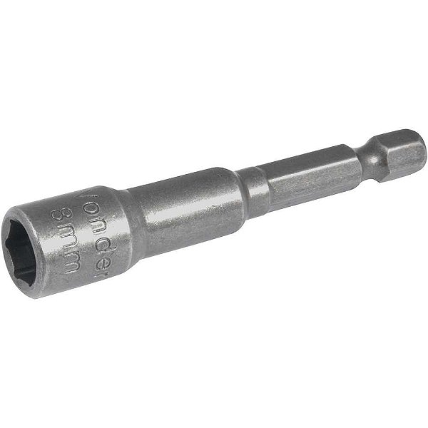 Soquete sextavado magnético 8mm VONDER