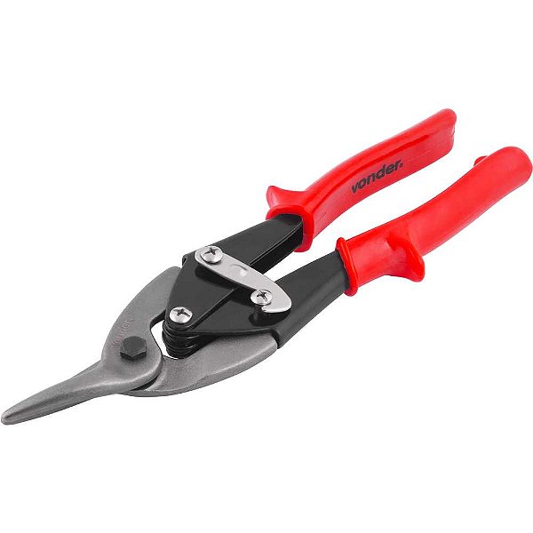 Tesoura 10" para chapas modelo aviação corte a esquerda VD 10E VONDER