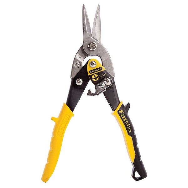 Tesoura 10" para chapas modelo aviação corte reto 14-563 STANLEY