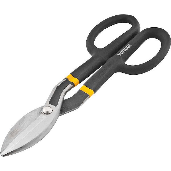 Tesoura 12" para chapas modelo americano corte reto TC 120 VONDER