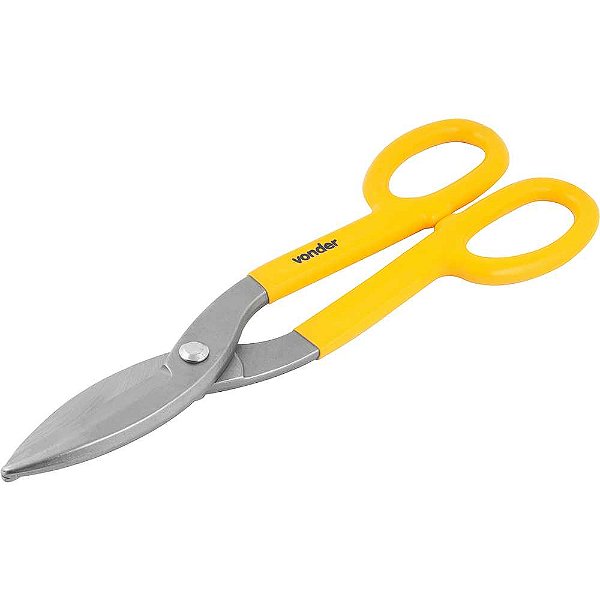 Tesoura 12" para chapas modelo americano corte reto VONDER