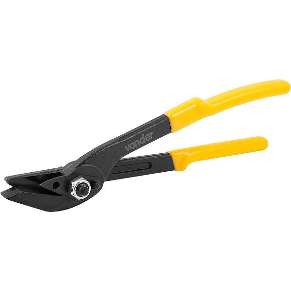 Tesoura para fitas de aço de 12'' espessura até 1mm VONDER