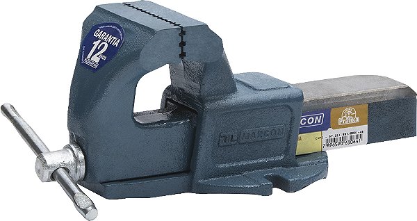 Torno de bancada nº3 mordentes fixos em ferro nodular MR-3 MARCON