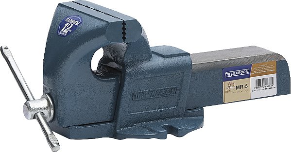 Torno de bancada nº5 mordentes fixos em ferro nodular MR-5 MARCON