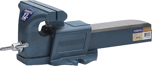 Torno de bancada nº8 mordentes fixos em ferro nodular MR-8 MARCON