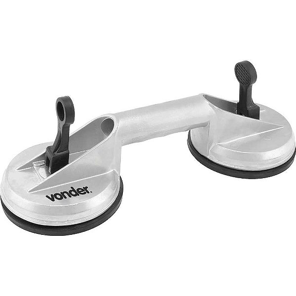Ventosa dupla 116mm alumínio VONDER
