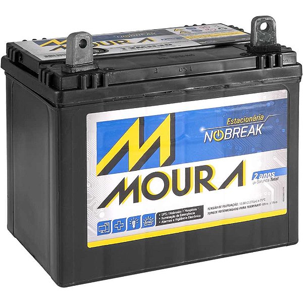 Bateria 12V 12MN30AH MOURA