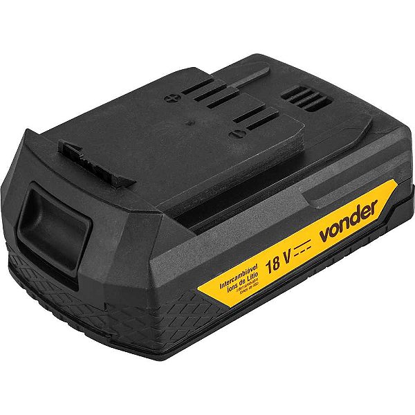 Bateria 18V íons de lítio linha intercambiável 2 Ah IBV 1802 VONDER