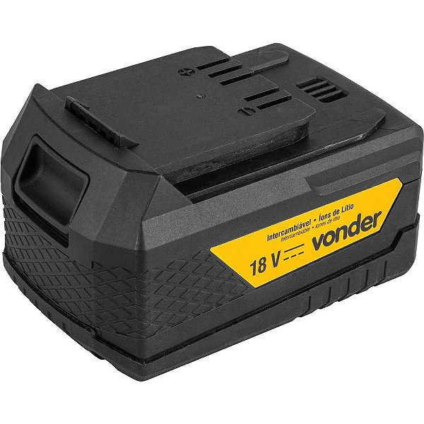 Bateria 18V íons de lítio linha intercambiável 4 Ah IBV 1804 VONDER