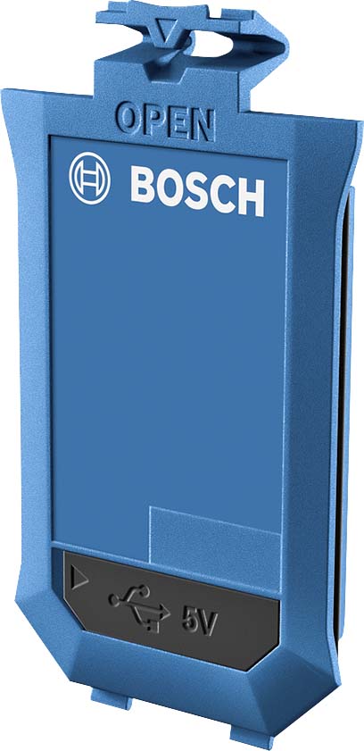 Bateria 3,7V íons de lítio 1,0 Ah com conetor USB-C-Type BA 1608M00C43 BOSCH