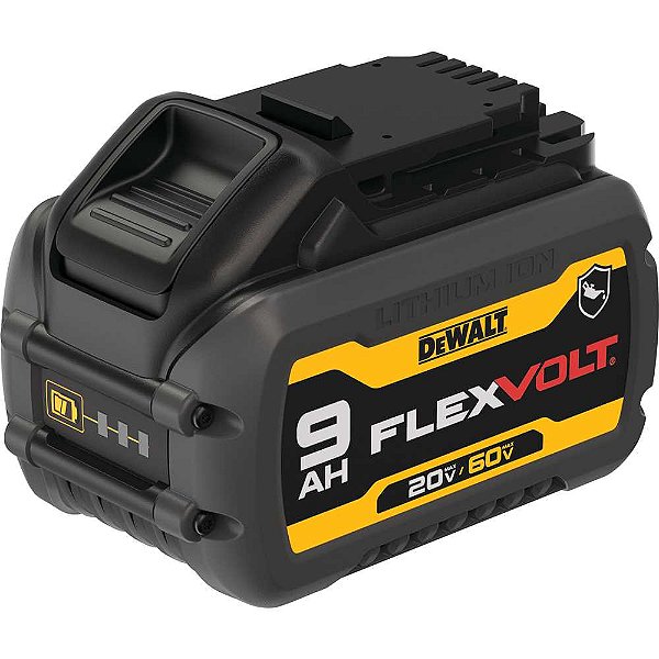 Bateria de íons de lítio resistente a óleo 9 Ah 20V / 60V MAX DCB609G DEWALT
