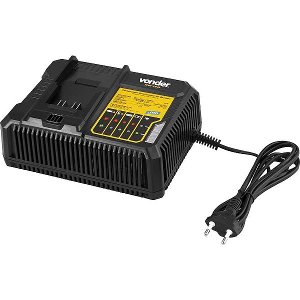 Carregador de bateria 18V linha intercambiável inteligente ICBV 1849 VONDER