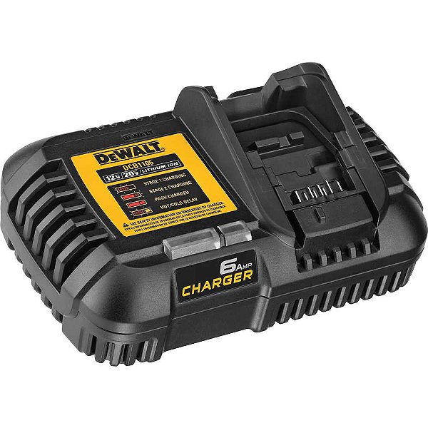 Carregador de baterias 20V / 60V MAX LI-ION 220V DCB1106-B2 DEWALT