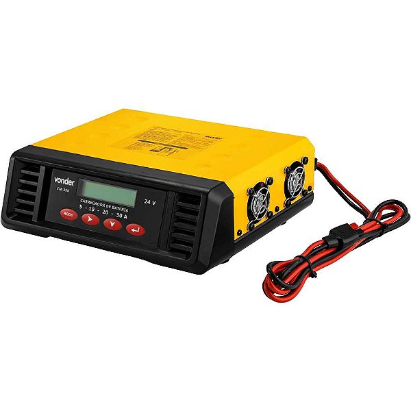 Carregador inteligente de bateria 127V - 220V CIB 330 VONDER