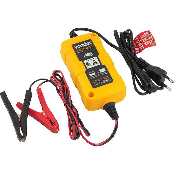 Carregador inteligente de bateria para moto 127V - 220V CIB 003 VONDER