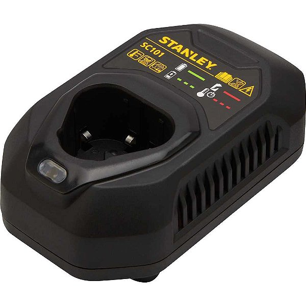Carregador para baterias de íons lítio 12V 1,5 Ah bivolt SC101-BR STANLEY