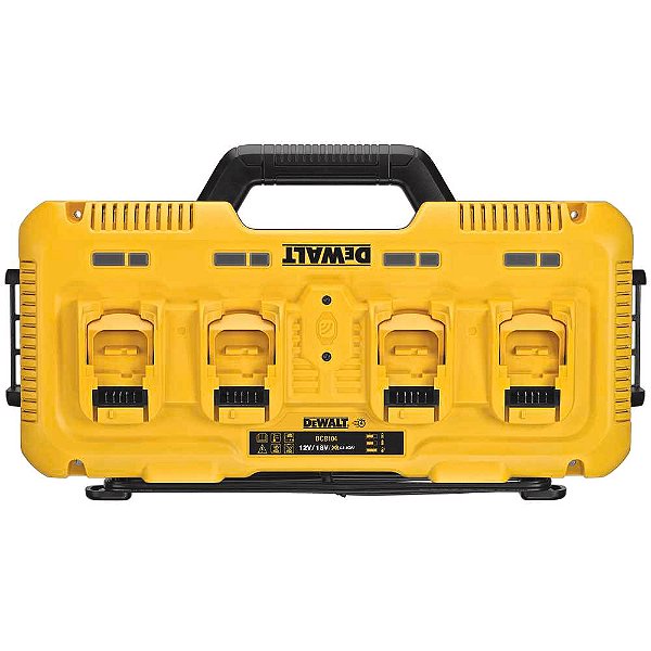 Multicarregador de baterias 4 entradas 12V / 20V / 60V MAX LI-ION 220V DCB104-B2 DEWALT