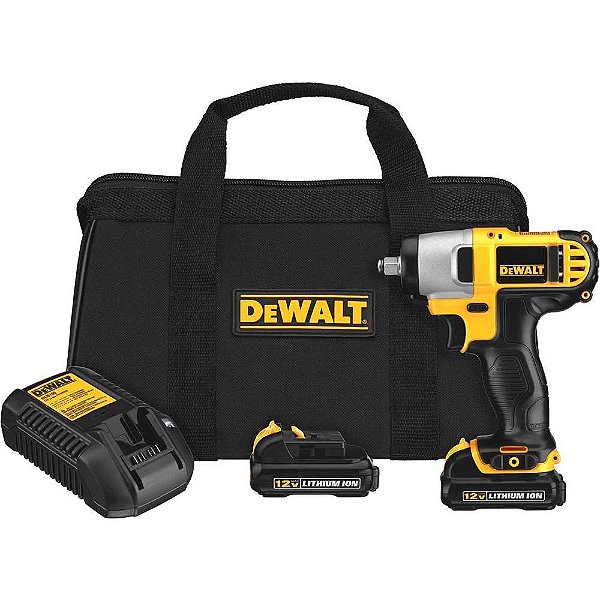 Chave de impacto bateria 12V encaixe de 3/8" DCF813S2-BR DEWALT