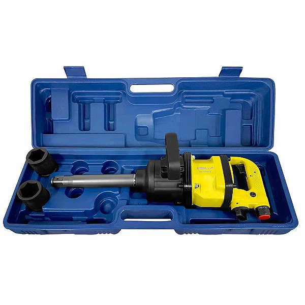 Chave de impacto pneumática 1" longa 240 kgf.m com 2 soquetes e maleta AT-4300TK PUMA