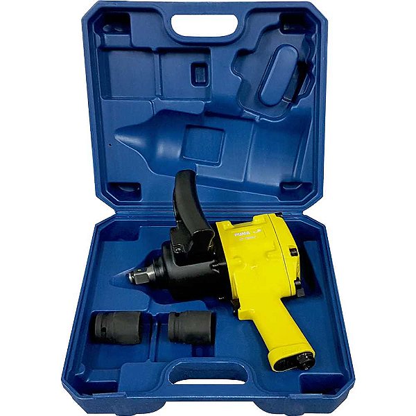 Chave de impacto pneumática 3/4" 180 kgf.m com punho 2 soquetes e maleta AT6608TK PUMA
