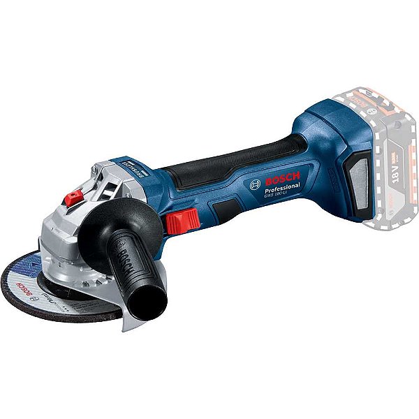 Esmerilhadeira angular 5" GWS180-LI Brushless sem bateria 06019H0E0 BOSCH