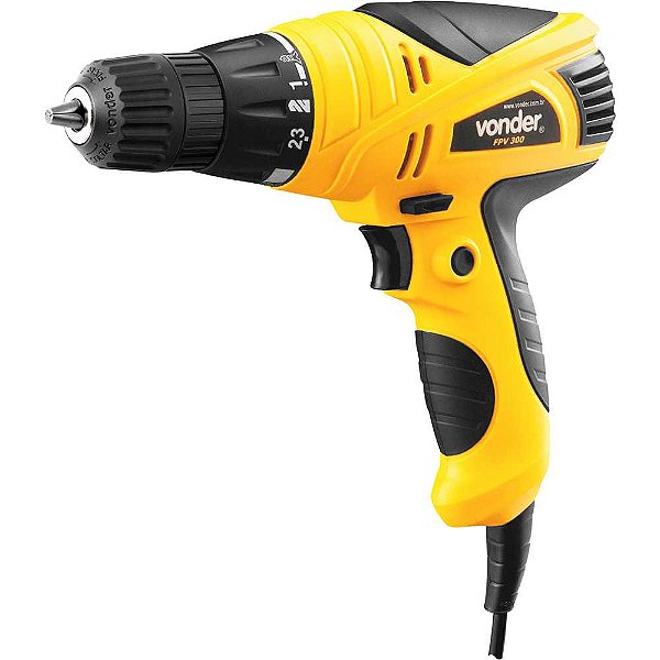 Furadeira/parafusadeira 3/8" 280W FPV 300 220V VONDER