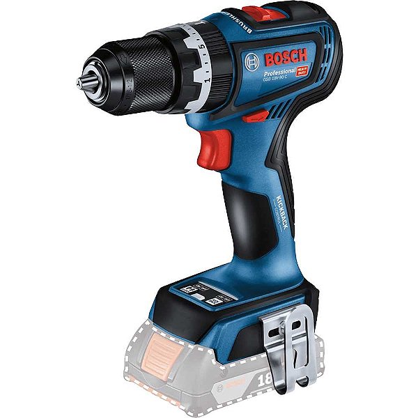 Parafusadeira/furadeira de impacto a bateria sem bateria e sem carregador GSB 18V-90 C BOSCH
