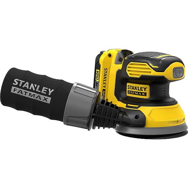Lixadeira roto-orbital 5" a bateria 20V MAX sem bateria e sem carregador SCS220B-B3 STANLEY