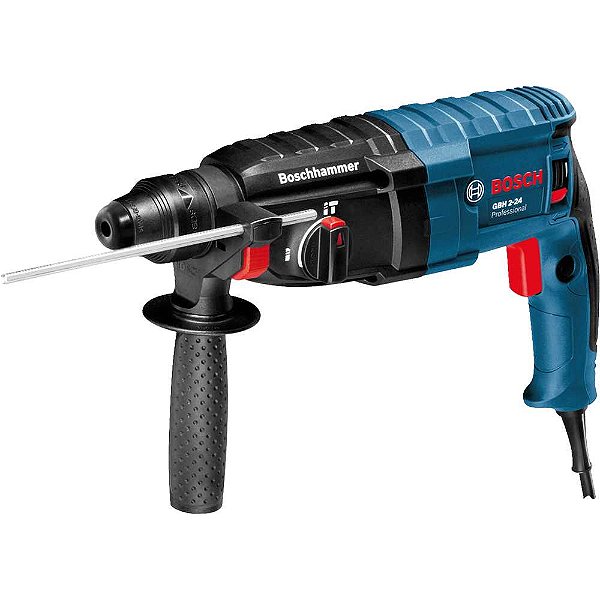 Martelete perfurador 820W 2,7 J 127V GBH 2-24 06112A03D0 BOSCH