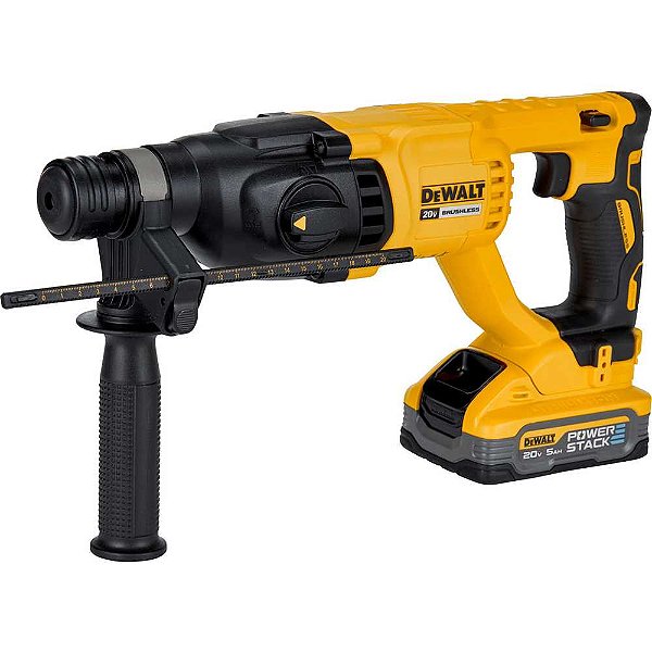 Martelete perfurador e rompedor com 2 baterias 20V - 5 Ah e carregador DCH133H2-BR DEWALT