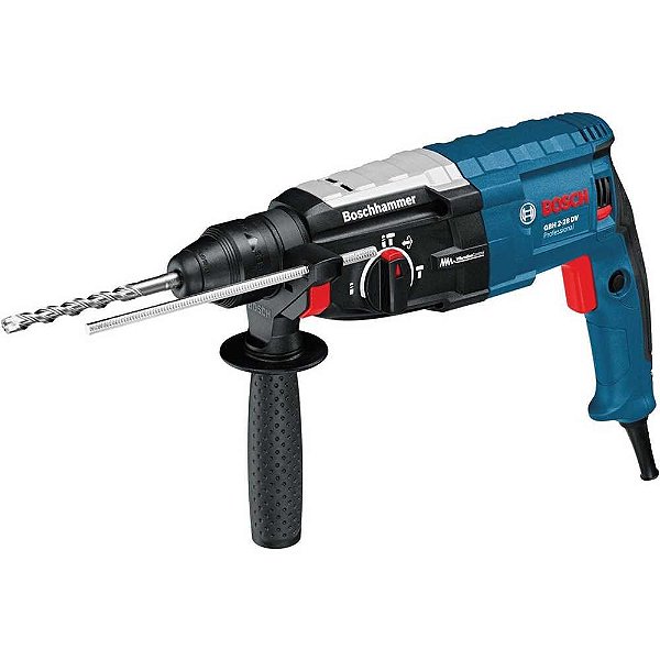 Martelete perfurador/ rompedor Plus GBH2-28D 110V 850W 4. 000 IPM 3,2 J com maleta 06112673D0 BOSCH
