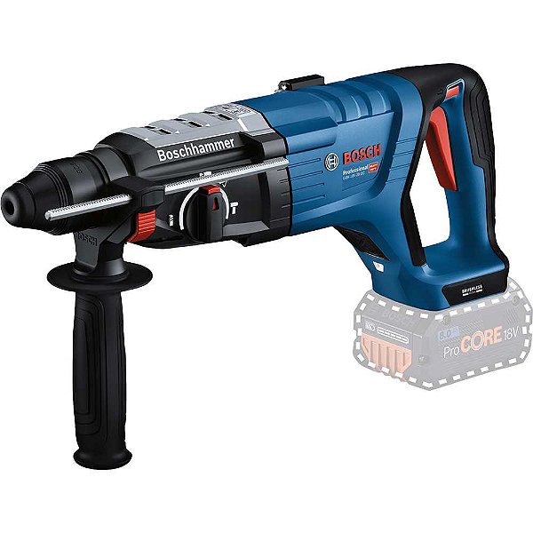 Martelete perfurador/rompedor a bateria 18V (não acompanha) GBH 18V-28 DC 0611919000 BOSCH
