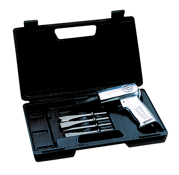 Martelo rebarbador pneumático CP7111K 3000 IPM com kit de cinzeis CP7111K CHICAGO PNEUMATIC