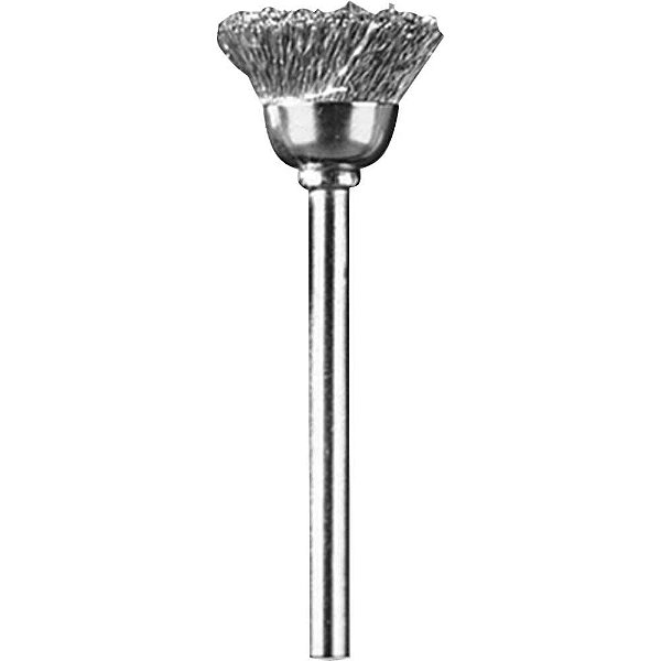 Escova tipo copo para microrretífica 13mm aço carbono 442-02 DREMEL