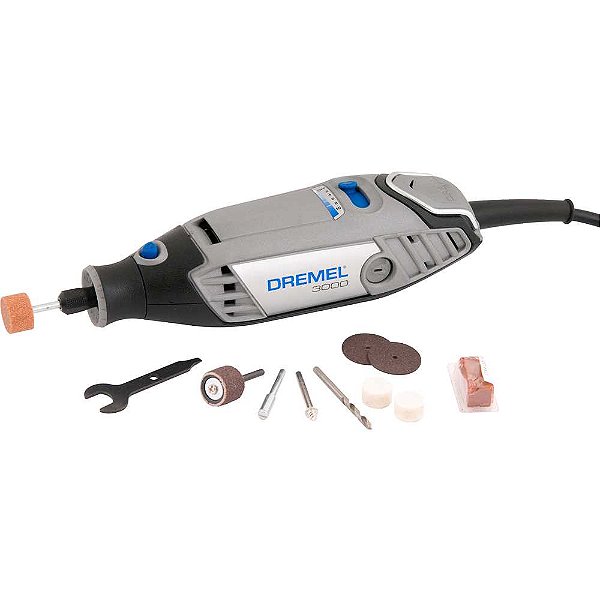 Microrretífica com acessórios 3000 127V F0133000PB DREMEL
