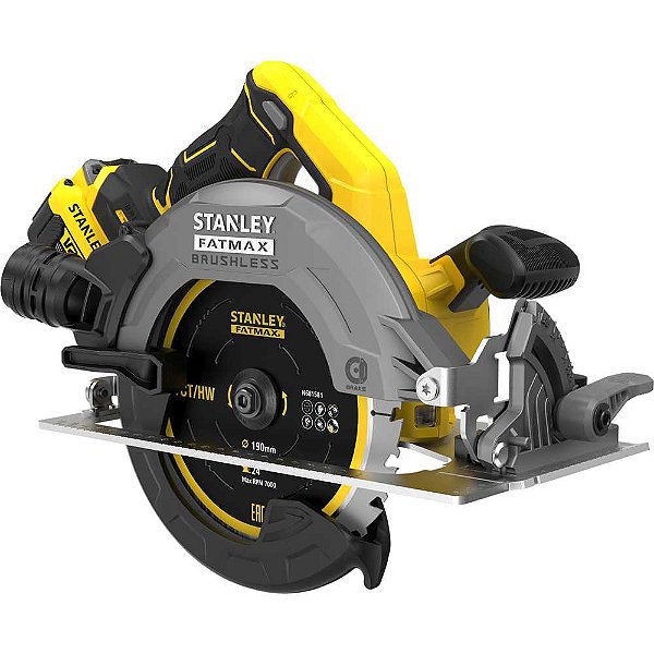 Serra circular a bateria de 20V 7.1/4" - 185,0mm SBC550D1K-BR STANLEY