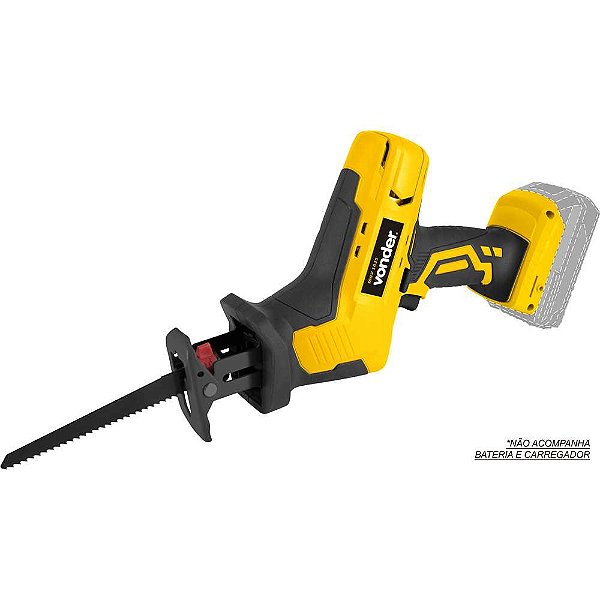 Minisserra sabre bateria intercambiável de 18V sem bateria e sem carregador ISSV 1835 VONDER