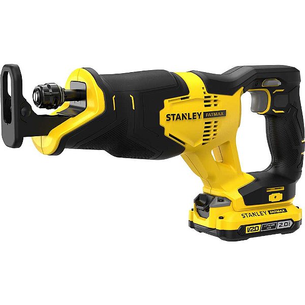 Serra sabre a bateria 25mm 20V MAX com 1 bateria e com 1 carregador SCR300D1K-BR STANLEY