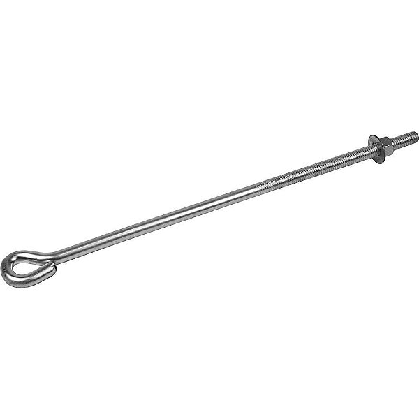 Esticador para cordoalha de aço 1/2" x 350,0mm EC-350/LZ C10 kit com 10 peças CAÇULA
