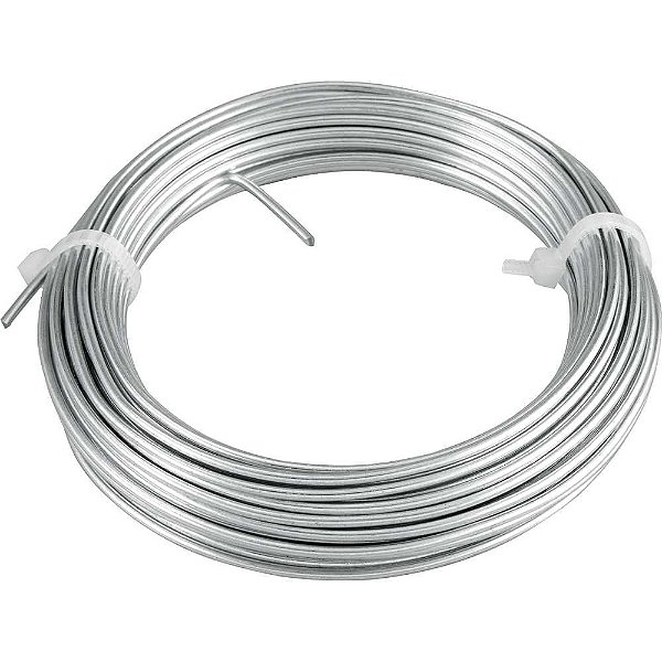 Arame galvanizado BWG 16 1,65mm rolo com 10 metros VONDER