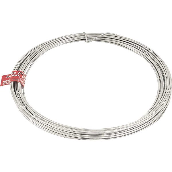 Arame galvanizado comercial BWG 12 2,77mm MORLAN