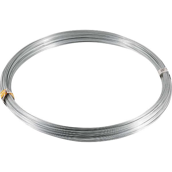 Arame galvanizado comercial BWG 18 1,24mm MORLAN