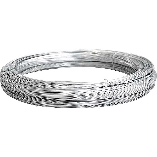 Arame galvanizado industrial BWG 10 3,40mm rolo com 50kg VONDER