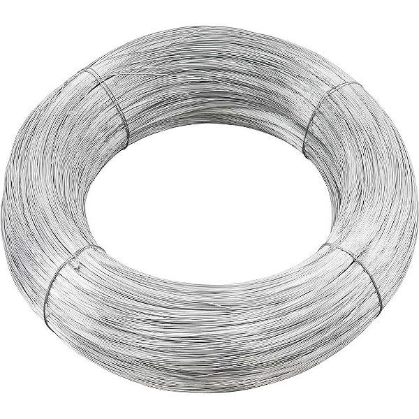 Arame galvanizado industrial BWG 18 1,24mm rolo com 50kg MORLAN
