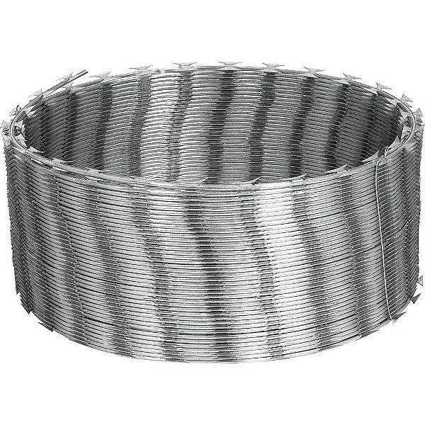 Concertina BTO22 300mm x 8m não clipada kit com 5 rolos VONDER