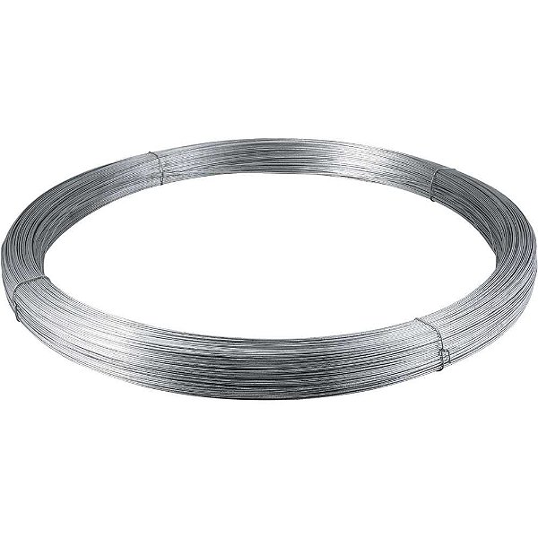 Arame para cerca elétrica BWG 15 - 1,83mm 1.000m VONDER