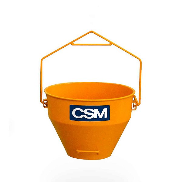 Caçamba para içamento em guinchos de coluna 50 litros CSM