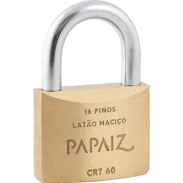 Cadeado chave tetra 60mm 0101600CX PAPAIZ