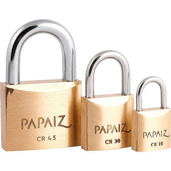Cadeado de latão CR-25 PAPAIZ